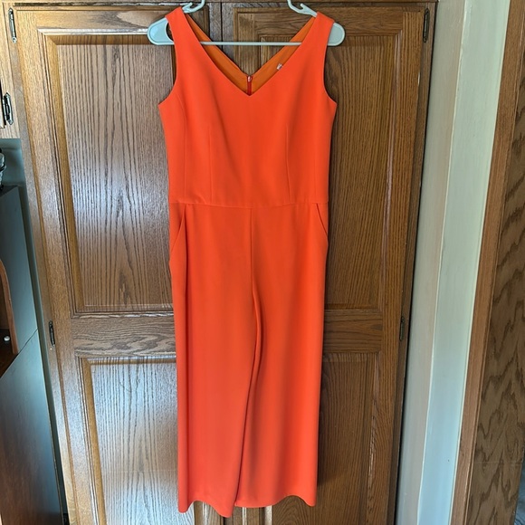 Trina Turk Deann Jumpsuit Wide Leg Crop - Picture 2 of 9